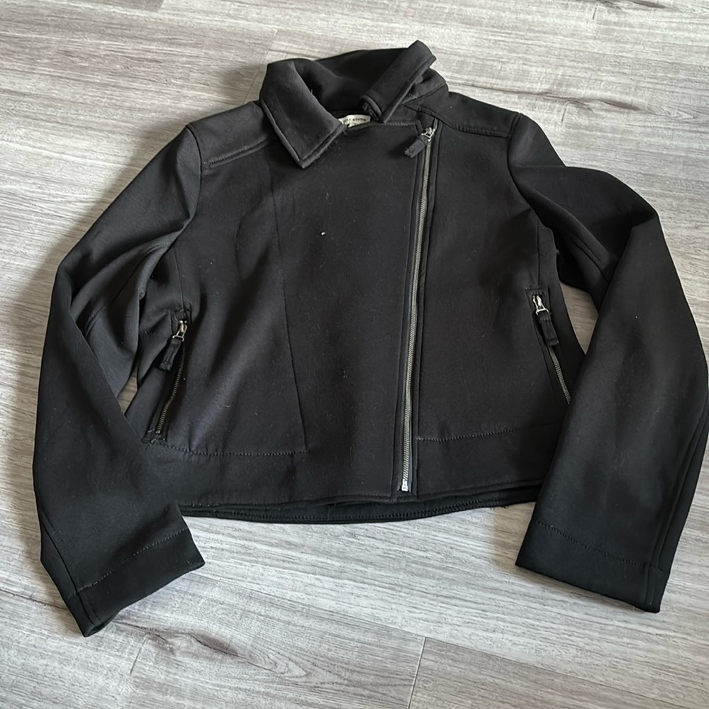 . Bnwt Max Studio moto jacket. Size M. 22-27 ptp